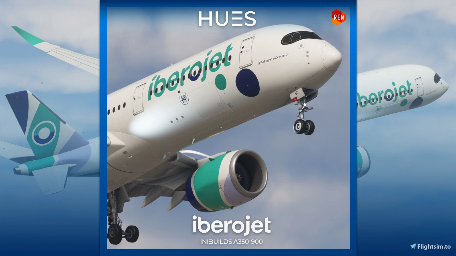 [8K+4K] Iberojet Fleet Pack | IniBuilds A350-900 - Image 1