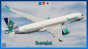 [8K+4K] Iberojet Fleet Pack | IniBuilds A350-900 thumbnail 4