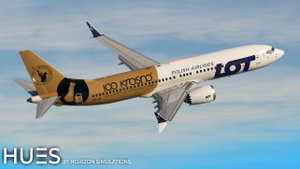 [8K/4K] LOT SP-LVK "Krosno Glass" | iFly 737 MAX 8 thumbnail 3
