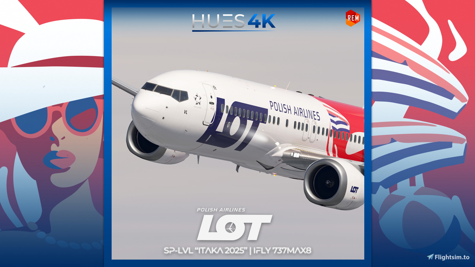 [8K+4K] LOT SP-LVL "ITAKA 2025" | iFly 737 MAX 8 - Image 1