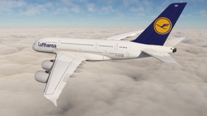 [8K/4K] Lufthansa Old Livery Fleet Pack | FlyByWire A380X thumbnail 1