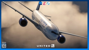 [8K+4K] United 'Evo-Blue' Fleet Pack | w/ Cabin thumbnail 3