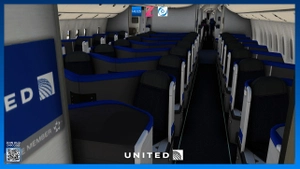 [8K+4K] United 'Evo-Blue' Fleet Pack | w/ Cabin thumbnail 9
