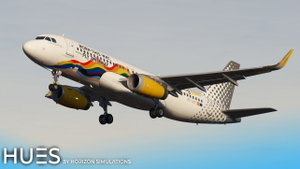 [8K+4K BFU] Vueling EC-LVS "Born this way, Fly this way" | Fenix A320SL IAE thumbnail 2
