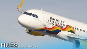 [8K+4K BFU] Vueling EC-LVS "Born this way, Fly this way" | Fenix A320SL IAE thumbnail 3