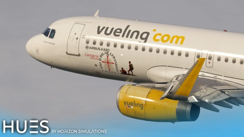 [8K+4K BFU] Vueling EC-MFL "Cantabria Infinita" | Fenix A320SL IAE