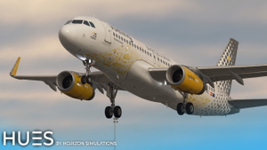 [8K+4K BFU] Vueling EC-MNZ "We Love Places" | Fenix A320SL IAE thumbnail 3