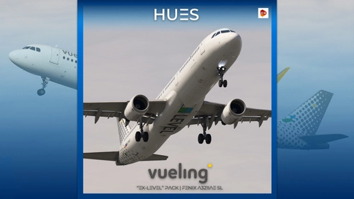 [8K+4K] Vueling Ex-Level Pack | Fenix A321 CFM SL