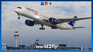 [8K+4K] World2Fly Fleet Pack | IniBuilds A350-900 thumbnail 8