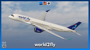 [8K+4K] World2Fly Fleet Pack | IniBuilds A350-900 thumbnail 9