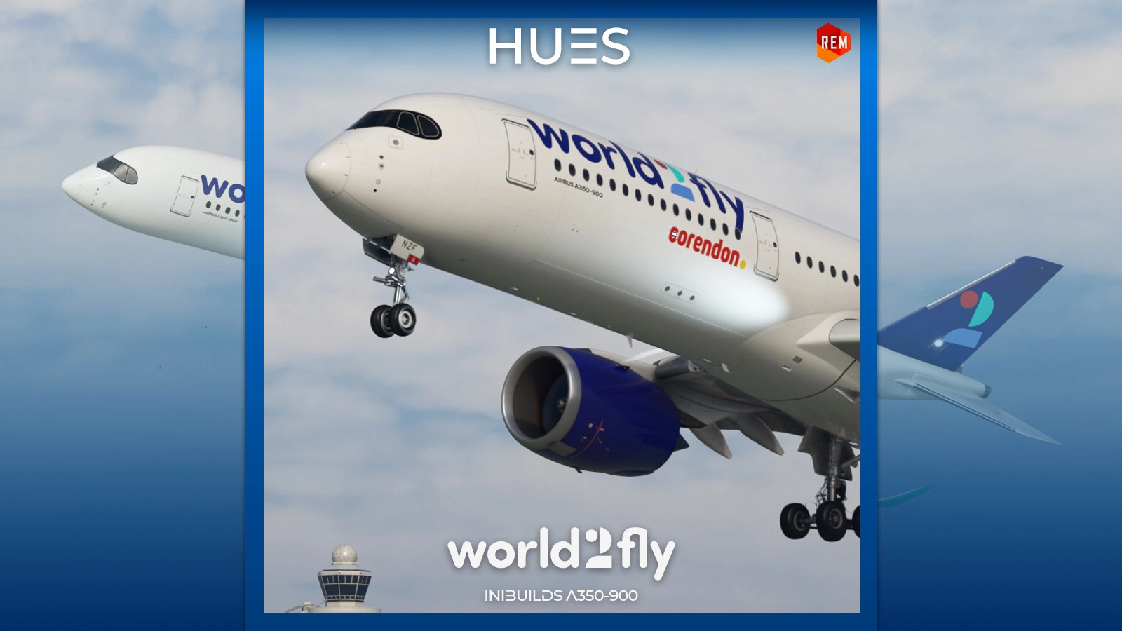 [8K+4K] World2Fly Fleet Pack | IniBuilds A350-900 - Image 1