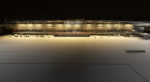 Enhancement pack to Asobo's Zurich International Airport (LSZH)