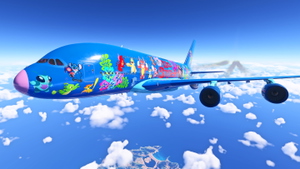 FBW A380X Lilo & Stitch thumbnail 18