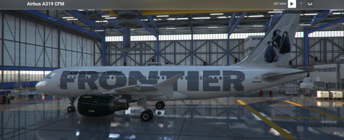 A-319 Frontier Airlines (N939FR) PENQUINS 