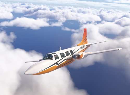 A2A Aerostar N535RB (Fixed Registration & Dynamic Registration)