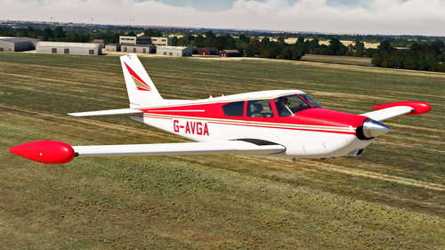 A2A Comanche - G-AVGA