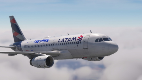 A319 Latam Brasil   (THE TOWN)   2025 PT-TMO