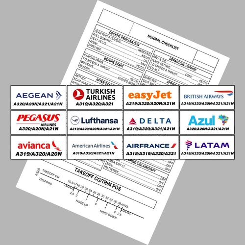 A320 Checklists Pack