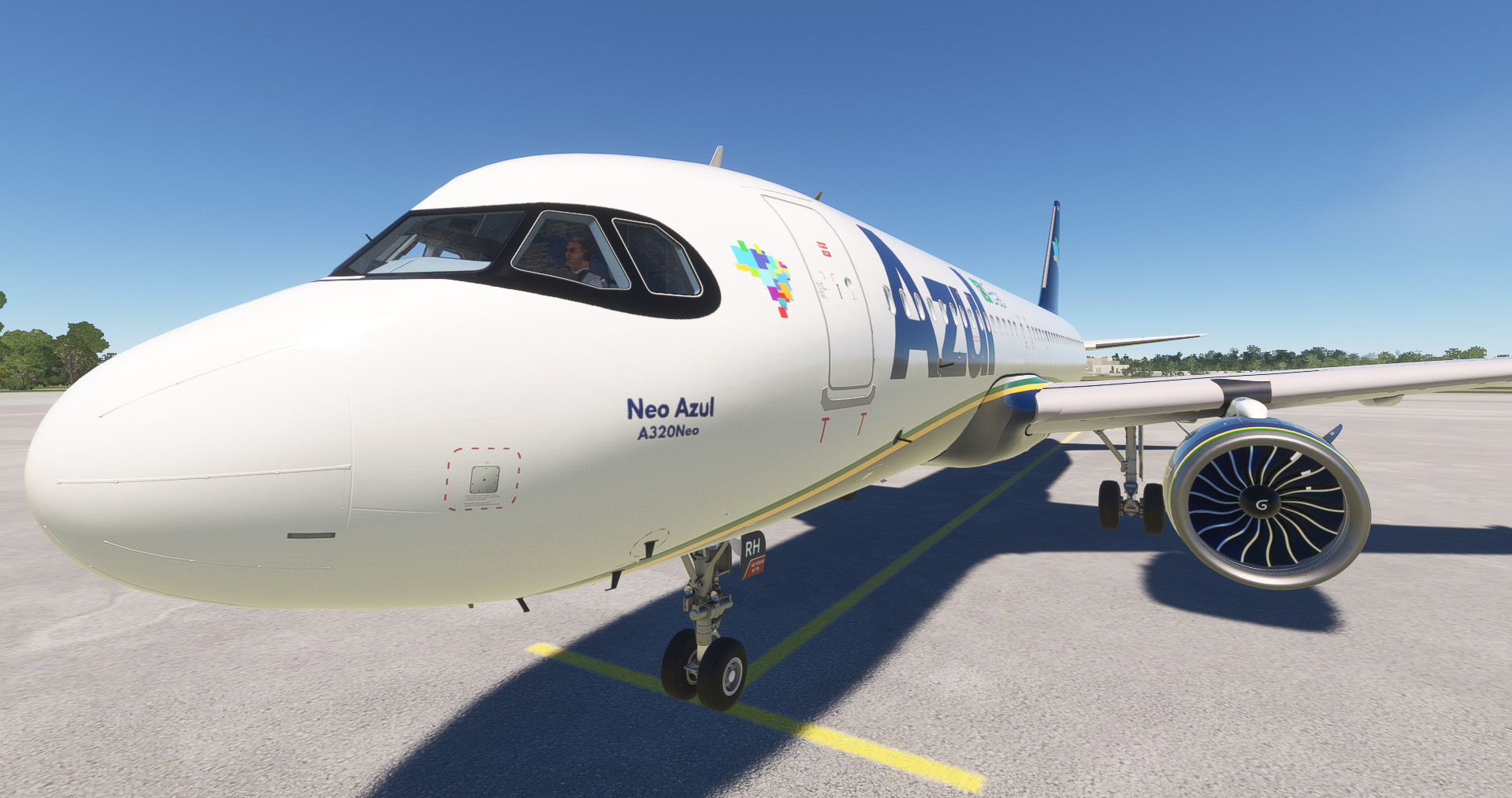 A32NX] Azul Linhas Aéreas Brasileiras ( Neo Azul A320Neo) PR - YRH