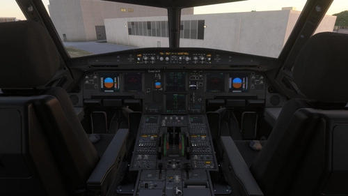 A32NX Black/Dark Cockpit for 2024