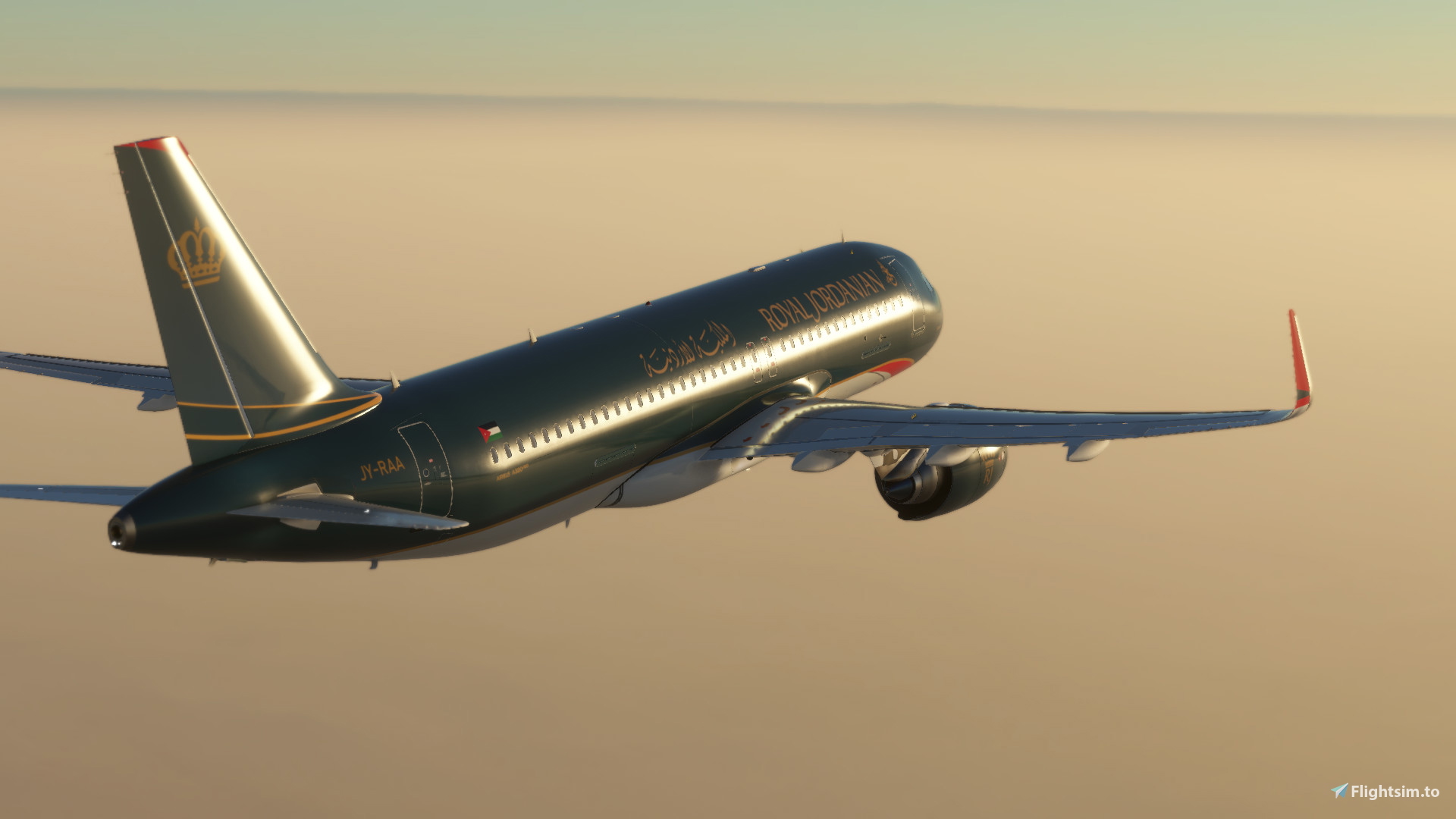[A32NX] FBW Airbus A320neo Royal Jordanian New Livery JY-RAA - Aircraft ...