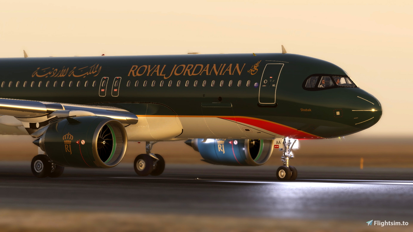 Threads - [A32NX] FBW Airbus A320neo Royal Jordanian New Livery JY-RAA ...