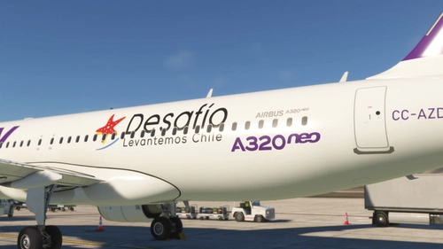 [A32NX] FBW Airbus A320neo Sky Airlines CC-AZD 'Desafío Chile'
