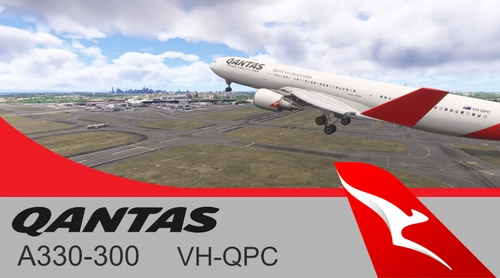 A330-300 - QANTAS | VH-QPC - 8K