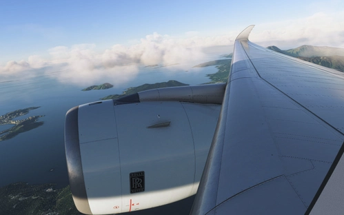 A350-900 Custom Passenger/Wing Views