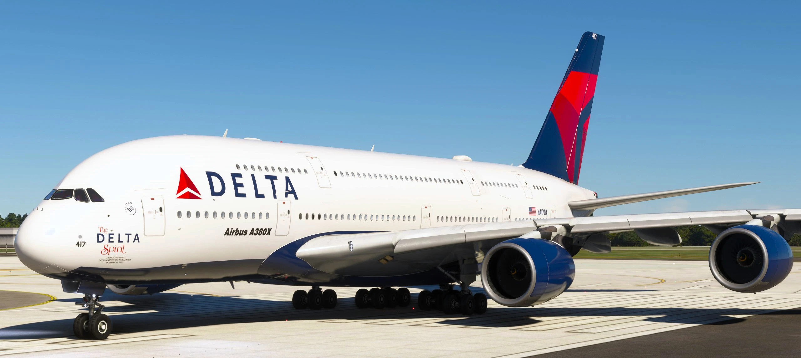 A380 Delta Airlines (Fictional) - Image 1
