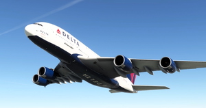 A380 Delta Airlines (Fictional) thumbnail 2