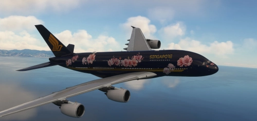 A380 Singapore Airlines Fiction