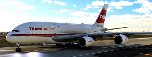 A380 Trans World Airlines (Fictional)