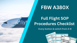 A380X Full Flight SOP Checklist thumbnail 1