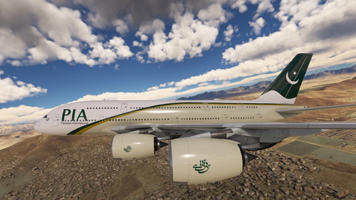 [A380X]  Pakistan International Airlines (PIA) Livery