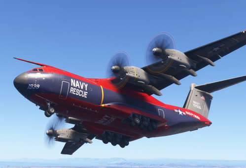 A400M U.S. NAVY Rescue Naval Air Station Point Mugu