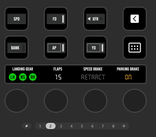 AAO Stream Deck+ Profile for LivToAir Citation CJ3+