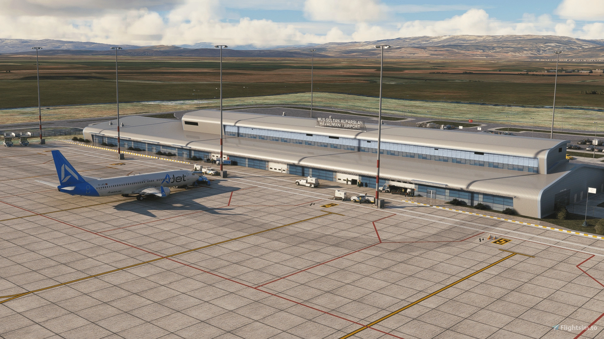 (LTCK) Muş Sultan Alparslan Airport Acar Scenery - Image 1