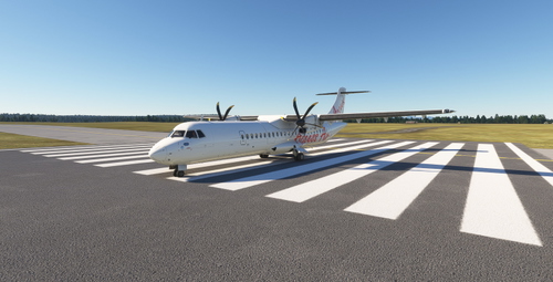 Access Air (FICTIONAL AIRLINE) livery-asobo ATR 72-600
