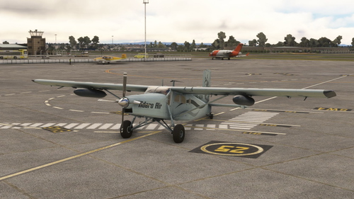 Adaro Air livery for Milviz PC-6