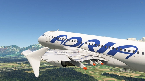 Adria Airways (S5-AAX)  w/Cabin - Fenix Simulations A319 CFM