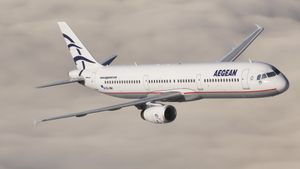 Aegean Airlines | Pack w/ Cabin | Fenixsim Airbus A321 thumbnail 1