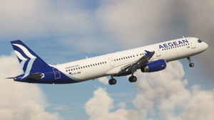 Aegean Airlines | Pack w/ Cabin | Fenixsim Airbus A321 thumbnail 3