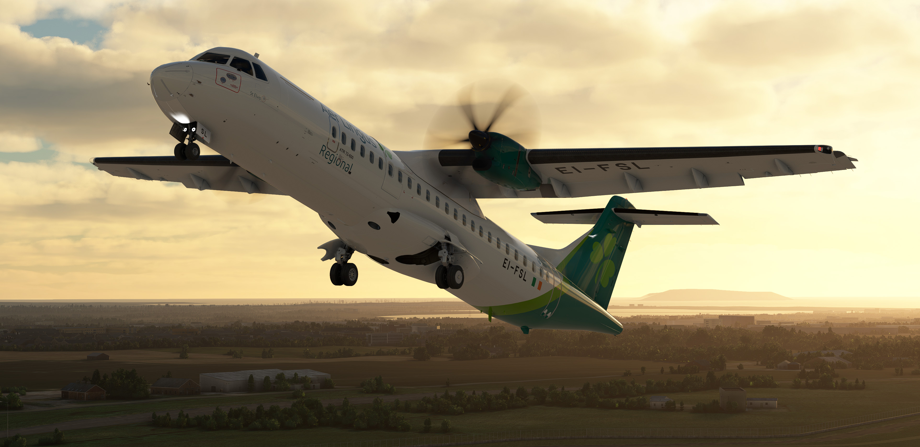 Aer Lingus | Asobo ATR 72-600 |  Double Pack | 4K - Image 1