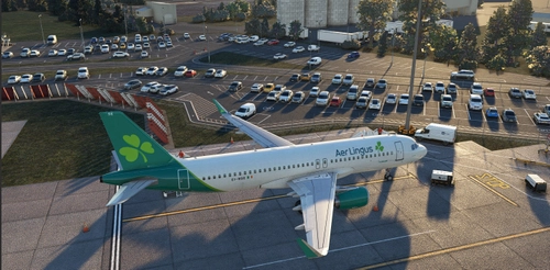 Aer Lingus | EI-NSE | Fenix A320 CFM | 4K (Fictional)