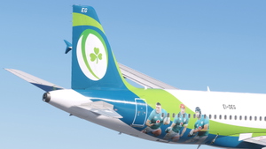 Aer Lingus [EI-DEG 'IRFU'] w/Cabin  - Fenix A320 thumbnail 2