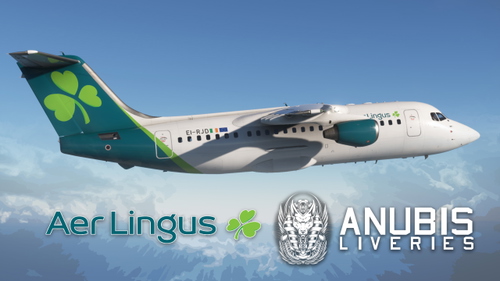 Aer Lingus EI-RJD RJ85 | JustFlight RJ Professional