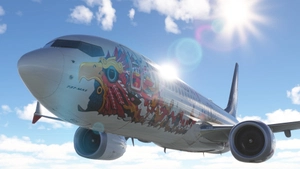 AeroMexico KUKULCÁN w/Cabin IFly B737 MAX 8 | XA-GQS thumbnail 6