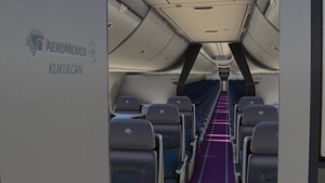 AeroMexico KUKULCÁN w/Cabin IFly B737 MAX 8 | XA-GQS thumbnail 9