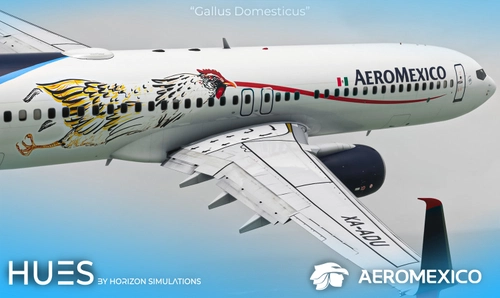 AeroMexico XA-ADU | "Gallus Domesticus" | Hybrid Res. w/ Cabin